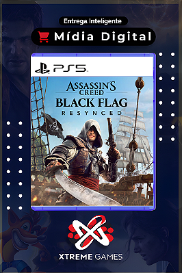 Assassin's Creed Black Flag Resynced PS5 | MÍDIA DIGITAL