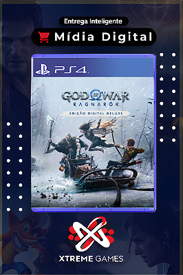 GOD OF WAR RAGNAROK DELUXE PS4 | MÍDIA DIGITAL