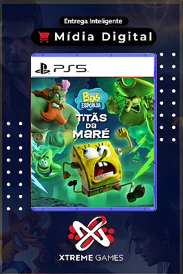 BOB ESPONJA: TITÃS DA MARÉ PS5 | MÍDIA DIGITAL