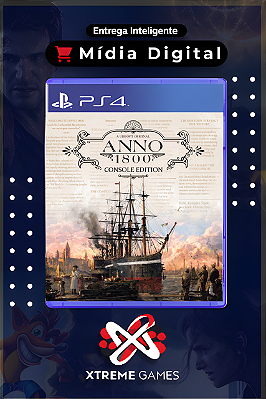 ANNO 1800 CONSOLE EDITION PS4 | MÍDIA DIGITAL