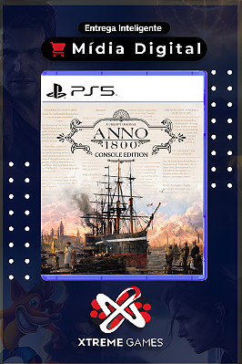 ANNO 1800 CONSOLE EDITION PS5 | MÍDIA DIGITAL