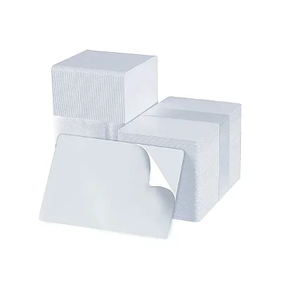Cartões PVC Branco Padrão CR-80 - 500 unidades
