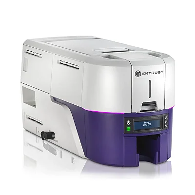 Impressora de Cartão PVC Entrust Datacard Sigma DS2 Simplex USB e Ethernet (Frente) - PN: 525301-001