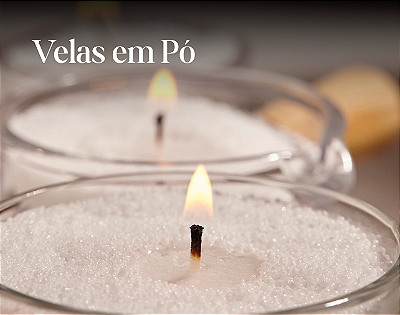 Velas em Pó