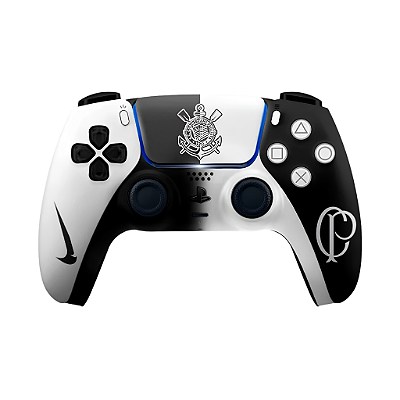 Controle PS5 - Dualsense Personalizado - Corinthians Eclipse Edition