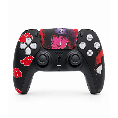 Controle PS5 - Dualsense Personalizado - Itachi Uchiha
