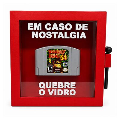 Quadro Decorativo - Em Caso De Nostalgia - Donkey Kong 64