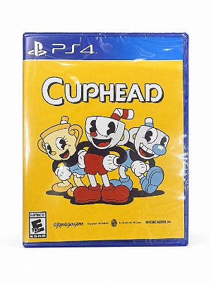 Cuphead Jogo PS4 Mídia Física