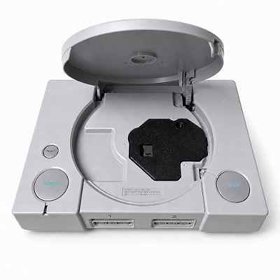 Sony PlayStation 1 SCPH-7000 Cinza + Picostation + 64GB com 100 Jogos