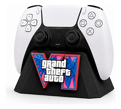 Suporte Gamer Para Controle Ps5 Personalizado Gta 6 VI