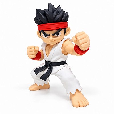 Boneco Action Figure - Ryu Street Fighter (22cm de altura)