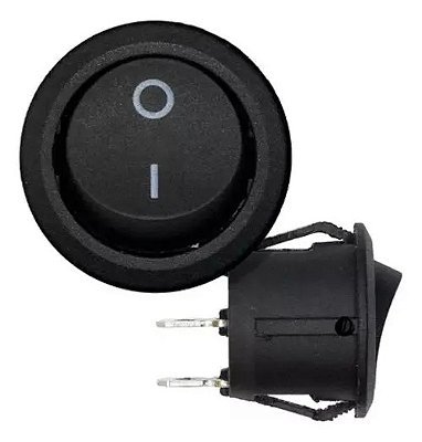 Botão Liga Desliga Chave Gangorra Mini Interruptor