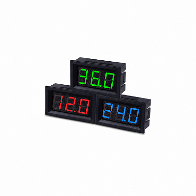 VoltÍmetro Digital Led Dc 4,5v Até 30v