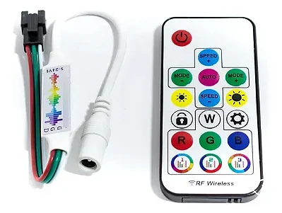 Controle Controladora Fita Led Rgb Digital