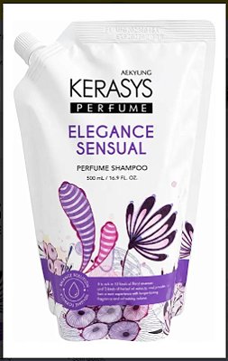 Kerasys Shampoo Elegance Sensual 500ml - Refil