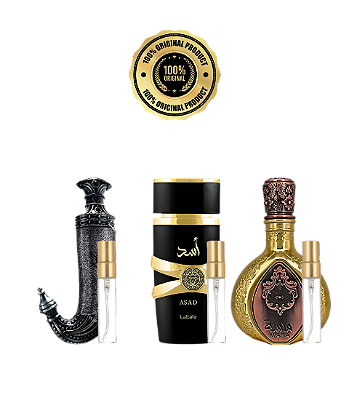 Asad - Khanjar - Masa / Kit de Decantes