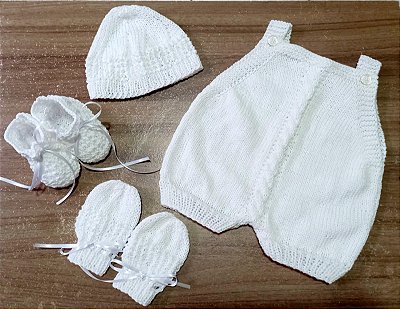 Kit Enxoval Para Saída De Maternidade Com Body