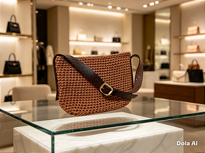 BOLSA LUMIÉRE - com fivela dourada