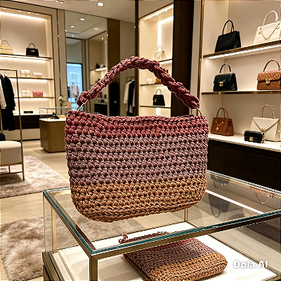BOLSA SERENA - Bolsa com alça trançada