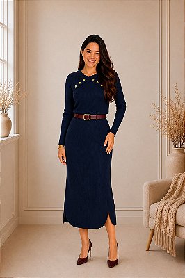 Conjunto Harmonie - Azul Marinho