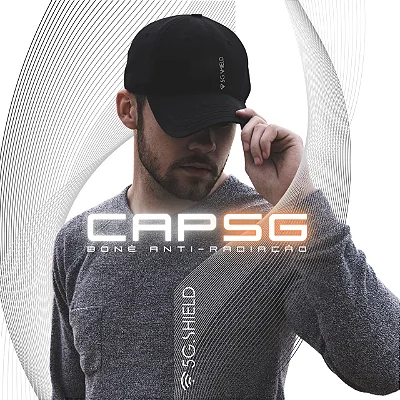 Cap5G®: Boné anti-radiação