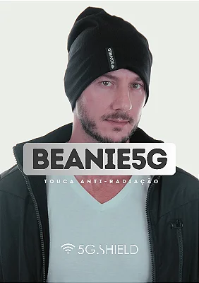 Beanie5G®: Touca anti-radiação