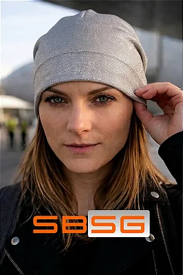 SB5G® Silver Beanie: Touca anti-radiação