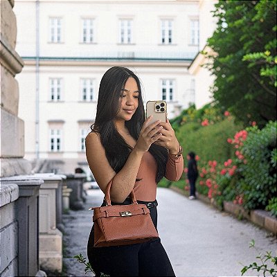 Bolsa Virginia Tote Pequena com Alça Transversal