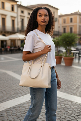 Bolsa Laura Feminina Elegante e Prática