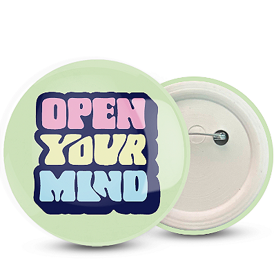 Botton Broche Alfinete personalizado 3,5cm