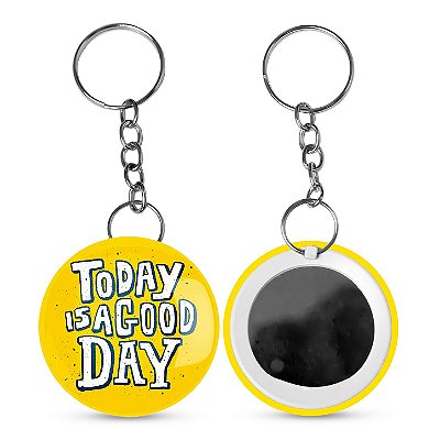 Chaveiro Espelho 4,5cm Personalizado
