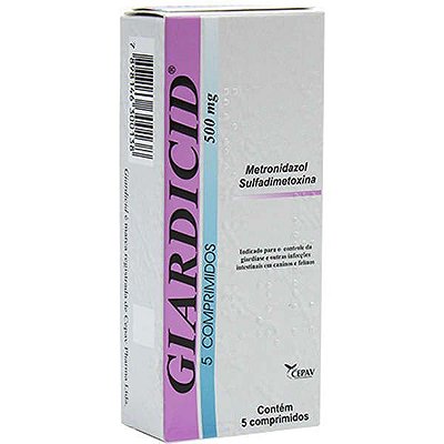Giardicid 500Mg C/5 Compr.