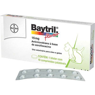 Baytril Flavour 15Mg
