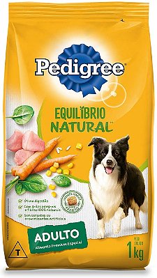 Ração Pedigree Equilíbrio Natural Raças Pequenas 1Kg