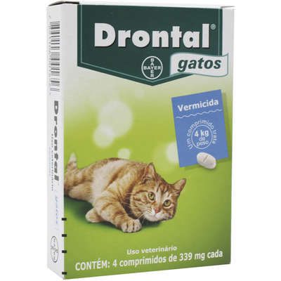 Drontal Gatos 4 Comp