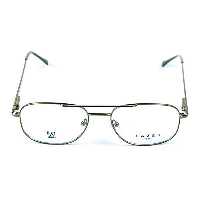 Armação para óculos de grau em Metal L.A. 4048 Marrom