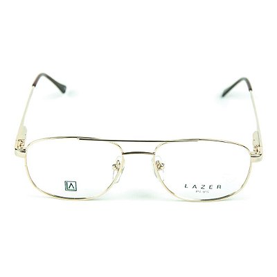 Armação para óculos de grau em Metal L.A.9623 Dourado