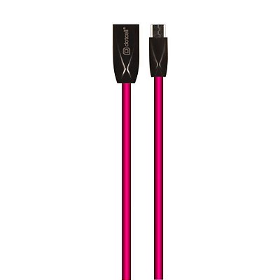 Cabo Usb Dc-Cd3002 Mic.Usb (Rosa) (1M)