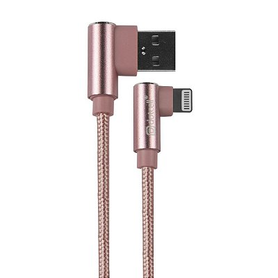 Cabo Usb Iphone Dotcell Dc-1108 Rosa