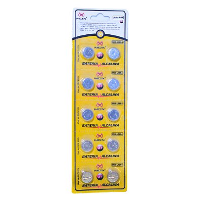 Bateria MO-LR44 Cartela c/10