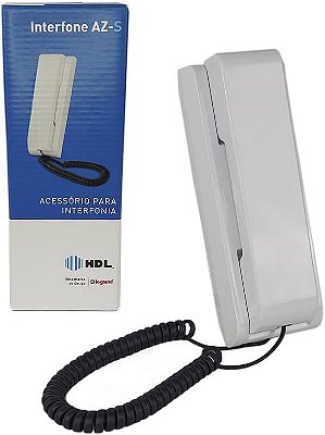 Monofone Interfone AZ S01 Interno Coletivo E Residencial HDL
