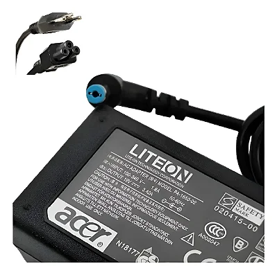 Fonte Carrregador para Notebook Acer 19V 3.42A Plug P4 5,5mmx1.7mm