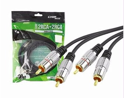 CABO 2RCA X 2RCA 3 METROS CHIP SCE 0180741