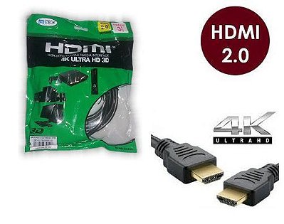 CABO HDMI 3 METROS 2.0 4K ULTRA HD 3D ALLTECH