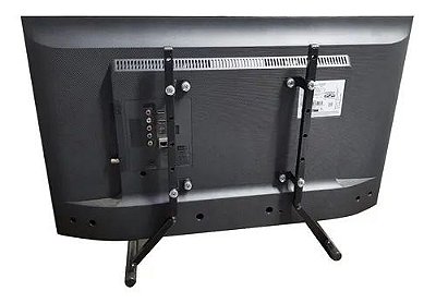 Suporte Base Pedestal de mesa para TV de 40" a 55" Avatron PTV-4040-B  PTV 4040