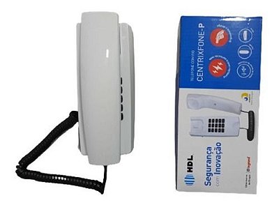 Telefone HDL Gôndola Centrixfone RJ11 de Parede Coletivo Condomínio