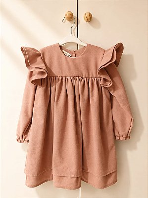 Vestido Astromélia Manga Longa