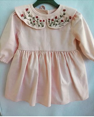 Vestido Margarida Bordado