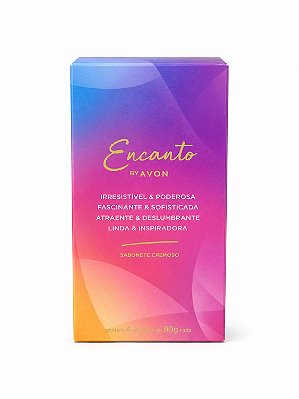 Avon Encanto Sabonete Barra Mix 4x80g