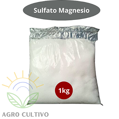 Sulfato De Magnésio Puro Heptahidratado a Granel | Adubo Contra Amarelamento Das Folhas